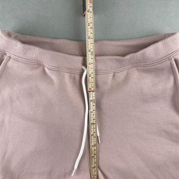 American Apparel Sweatpants Mens M Mauve Flex Fleece Joggers Cuffed Pockets Rare - Picture 7 of 10